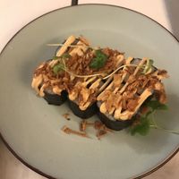 Maki char soy  at brEAThe Restaurant | Sushi végétal à Paris in Paris