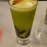 Mocktail Bubble green at brEAThe Restaurant | Sushi végétal à Paris in Paris