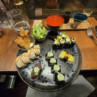Tasting menu with sake pairings at brEAThe Restaurant | Sushi végétal à Paris in Paris