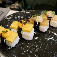 Tamago + Daikon Nigiro at brEAThe Restaurant | Sushi végétal à Paris in Paris