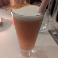 Lychee bubble mocktail at brEAThe Restaurant | Sushi végétal à Paris in Paris