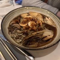 Mushroom ramen  at brEAThe Restaurant | Sushi végétal à Paris in Paris