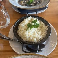 Rice with veggie stew  at A Bruxa D'Évora in Evora