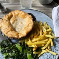 Leek, spinach & broccoli pie at The Angel of Corbridge in Corbridge