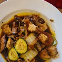 Tofu mit Pilzen at Nguyen's Pho House in Vienna