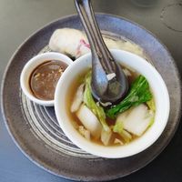 Pre course lunch menu - menu is cheap and the service is quick at Nguyen's Pho House in Vienna