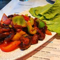 Chili Mushroom at Eat Doori in Dusseldorf