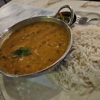 'Yellow Dal': Lentil curry with ginger & cumin (14.5) at Eat Doori in Dusseldorf