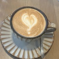 Cappucino soja  at Mae Aurel in Vienna