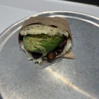 The original vegan from Quiero Arepas (bigger than it looks)  at Avanti in Boulder