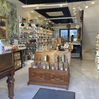 Inside the shop at Mimas Bahçe in Urla