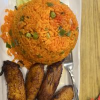 Vegan Chicken & Ricee #Veganuary at Hello Chicken in Pineville