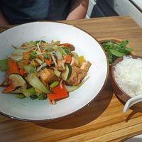 Veggie Cashew Tofu at LiuLiu in Vienna