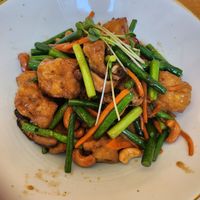 Veggie trio at LiuLiu in Vienna