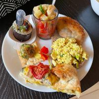 One of my little snack plates :) at Proev in Alkmaar