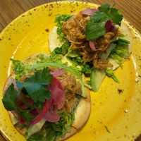 Vegan Tostadas at Chiquito in Livingston