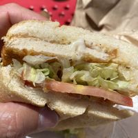 Vegan chicken sandwich   at Ike's in El Segundo