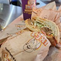 Meatless Mike Sandwich at Ike's in El Segundo