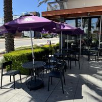 Outdoor Seatingg  at Ike's in El Segundo