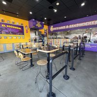 Indoor Seating   at Ike's in El Segundo