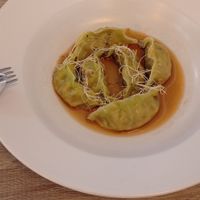 Vegetable gyoza at Sushi Amore in Tenerife
