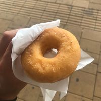 Cinnamon powdered donut at Dunkin' in Vienna