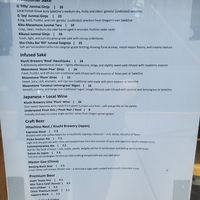 Drinks at Fin+Fowl Kitchen in Silverton