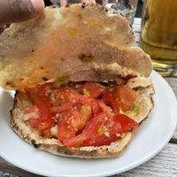 Bruschetta pita  at Fladerei in Vienna