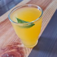 Water of the day at Aguacate Veggie Bar in San Cristobal De Las Casas