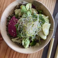   at Aguacate Veggie Bar in San Cristobal De Las Casas