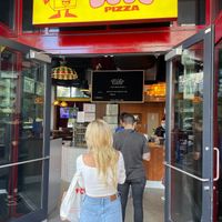 Cute decor  at TNT Pizza in San Diego