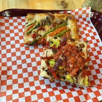 Detroit style   at TNT Pizza in San Diego