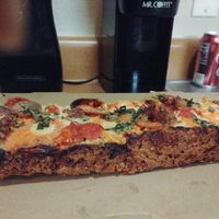 Hard Burnt Crust at TNT Pizza in San Diego