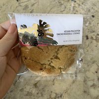 vegan cookie from Sugar Kiln   at TNT Pizza in San Diego