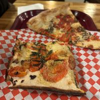 Margerita Detroit style  at TNT Pizza in San Diego