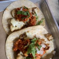 Cauli tacos — so amazing!!  at Bartaco in Boston