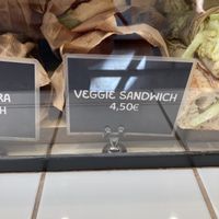 One of few vegan items to eat  at Dope Roasting Co in Athens