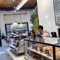 Inside  at Dope Roasting Co in Athens