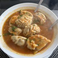 Gyoza soup  at Nepali Food in Faro