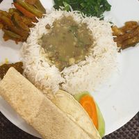 Khan set veg. Asked for vegan at Nepali Food in Faro