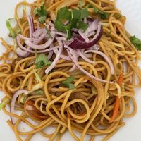 Veg noodles  at Nepali Food in Faro