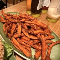 Süßkartoffelfritten  at Hans im Glück - Nymphenburg in Munich