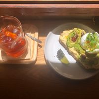 (vegetarian) avo smash  at Surry Hills Coffee in Mallorca