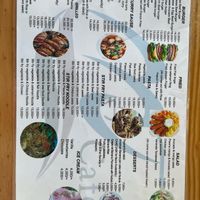 Menu   at M&J Cafe  in Zanzibar