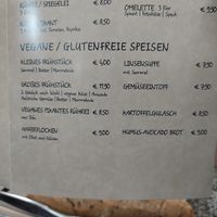 New menu 2026 at Cafe Konditorei Oberdöbling in Vienna