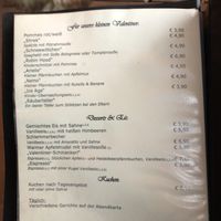 Dessert  at St Valentin in Freiburg