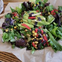 Vegan salad at DFW - Artisan Market - TD in Dallas