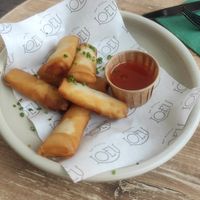 Vegan loempia's at Loev in Hengelo