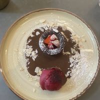 Chocolate Soufflé   at Café Bellaria in Vienna