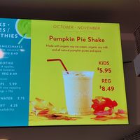 Pumpkin Pie Shake at HipCityVeg - Union Square in New York City